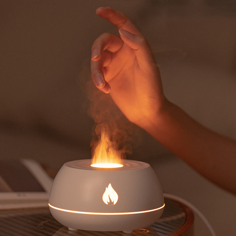 Aroma Flame Diffuser- 7 Farb LED