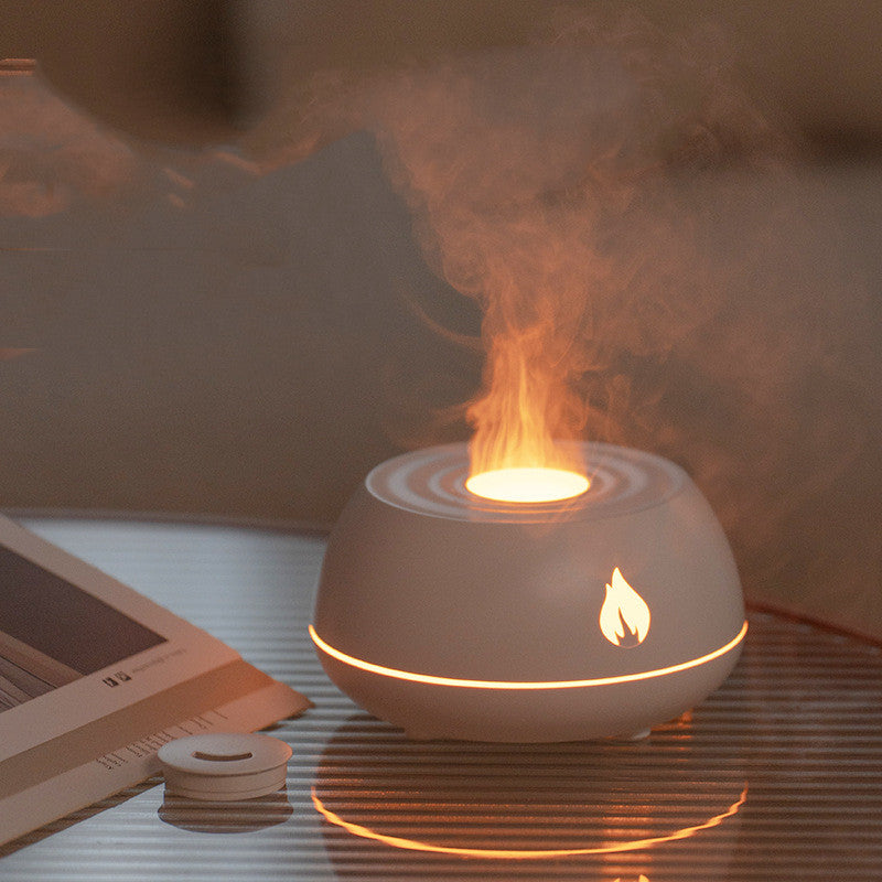 Aroma Flame Diffuser- 7 Farb LED