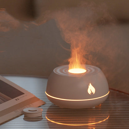 Aroma Flame Diffuser- 7 Farb LED